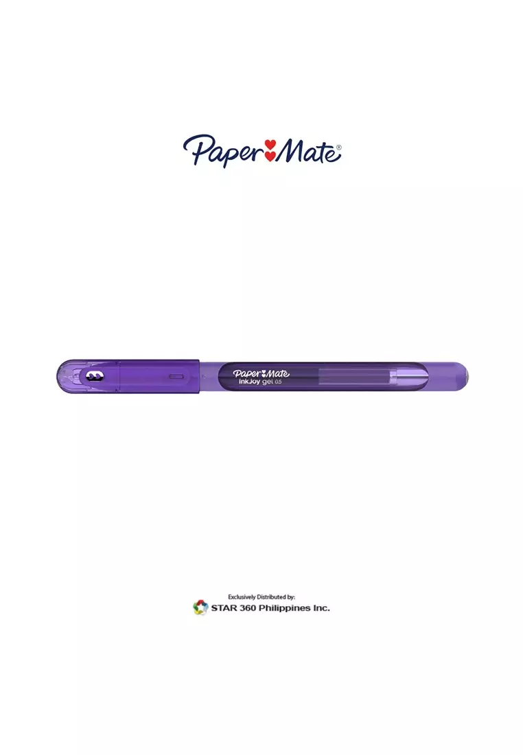 Buy Paper Mate Inkjoy Gel St 0.5mm 12s Charming Purple 2024 Online