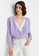 Trendyol purple Knit Wrap Cardigan 43273AA5582BA2GS_5