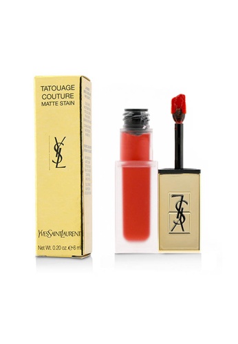Yves Saint Laurent YVES SAINT LAURENT - Tatouage Couture Matte Stain - # 1 Rouge Tatouage 6ml/0.2oz 88253BE7011B36GS_1