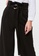 Trendyol black Belt Paperbag Pants F3520AA2C09D10GS_3