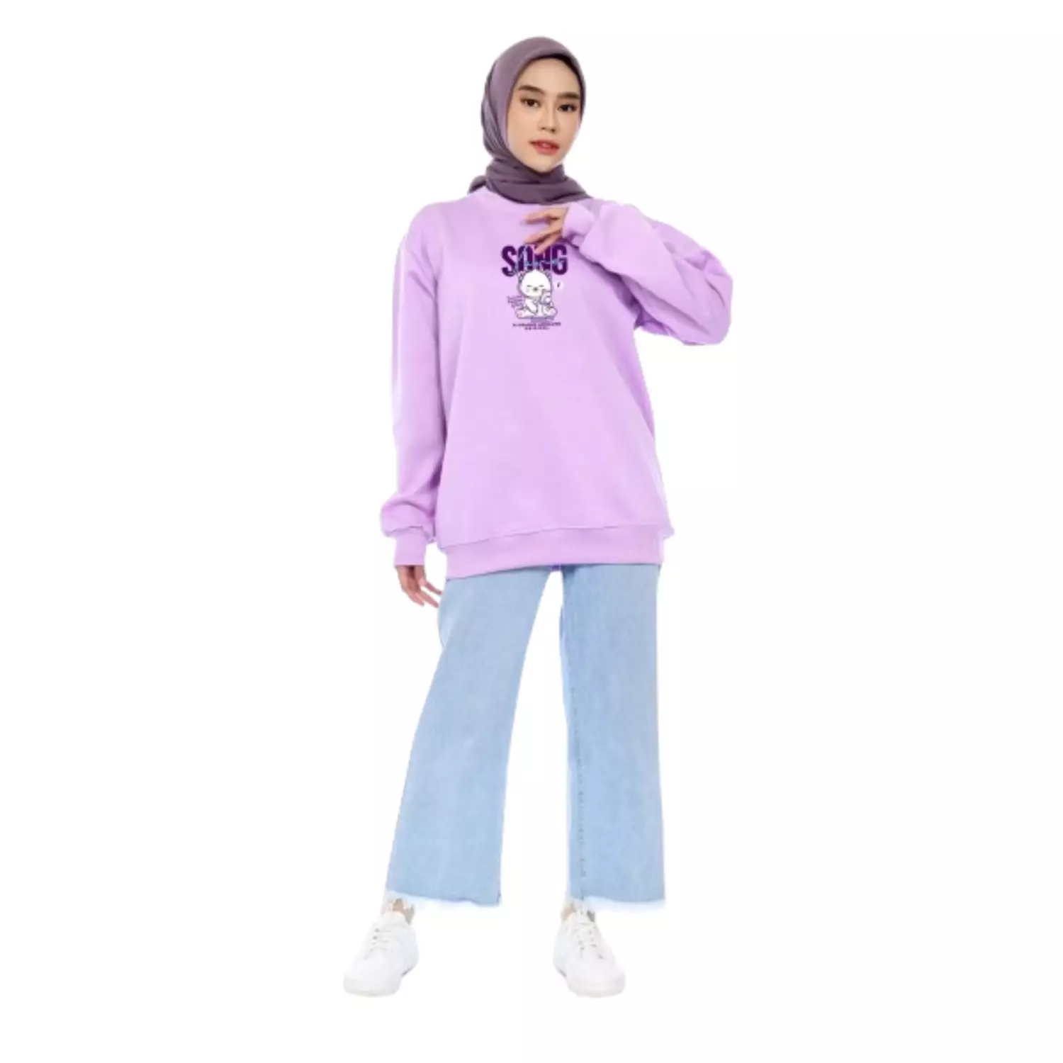 Crewneck Sweatshirt Song Lav