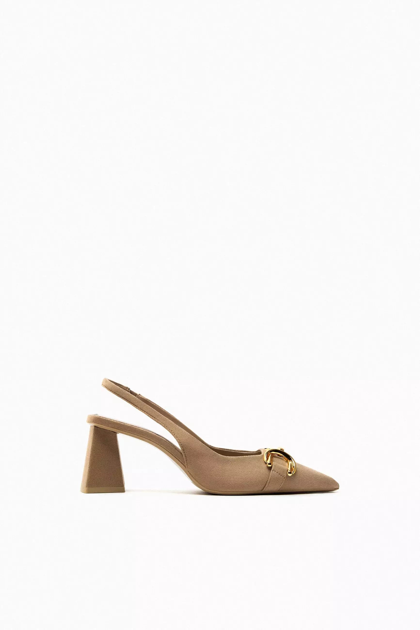 block heel slingback shoes zara