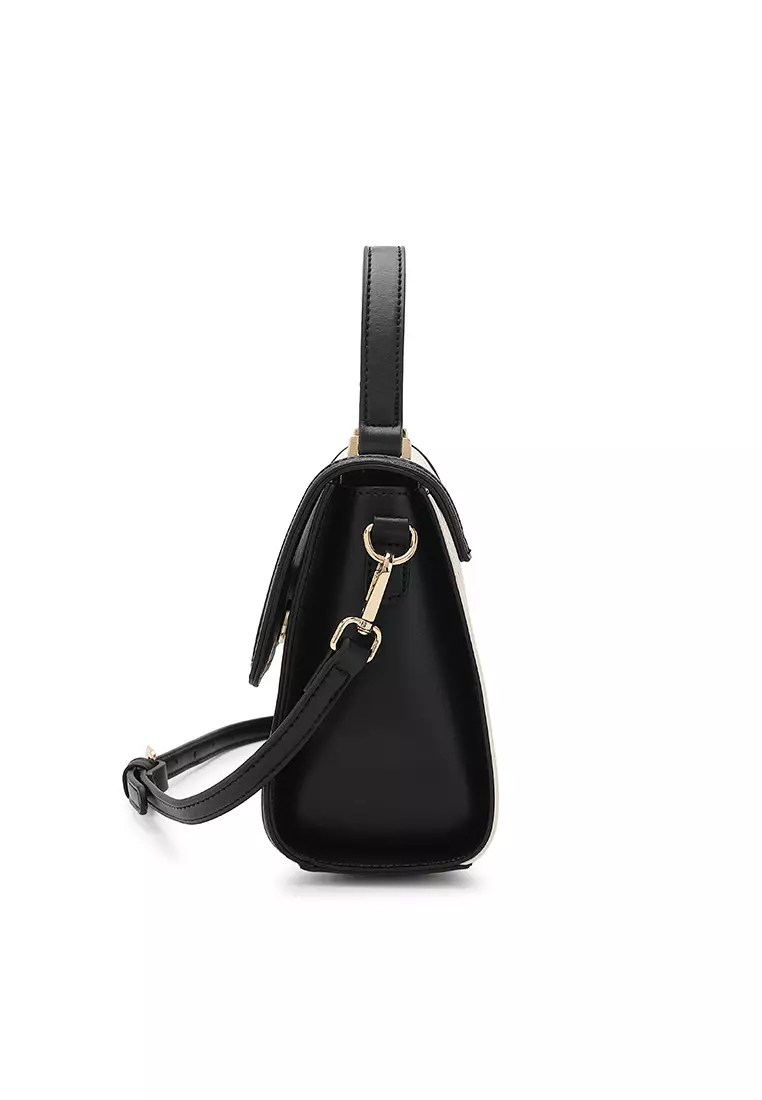 Top Handle Bag / Sling Bag / Crossbody Bag (Tas Selempang / Tas Tangan) - Putih