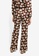 Lubna white and brown Printed Wide Leg Pants A60A0AA52DA320GS_1