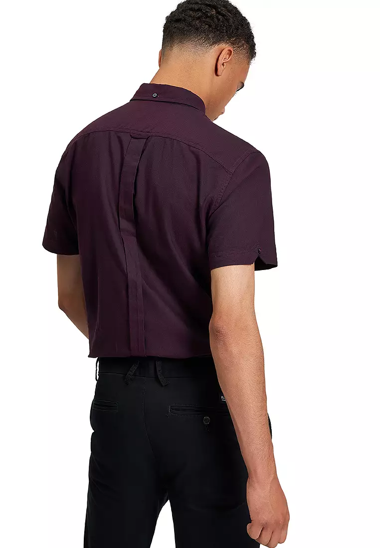 Short Sleeves Signature Oxford Shirt