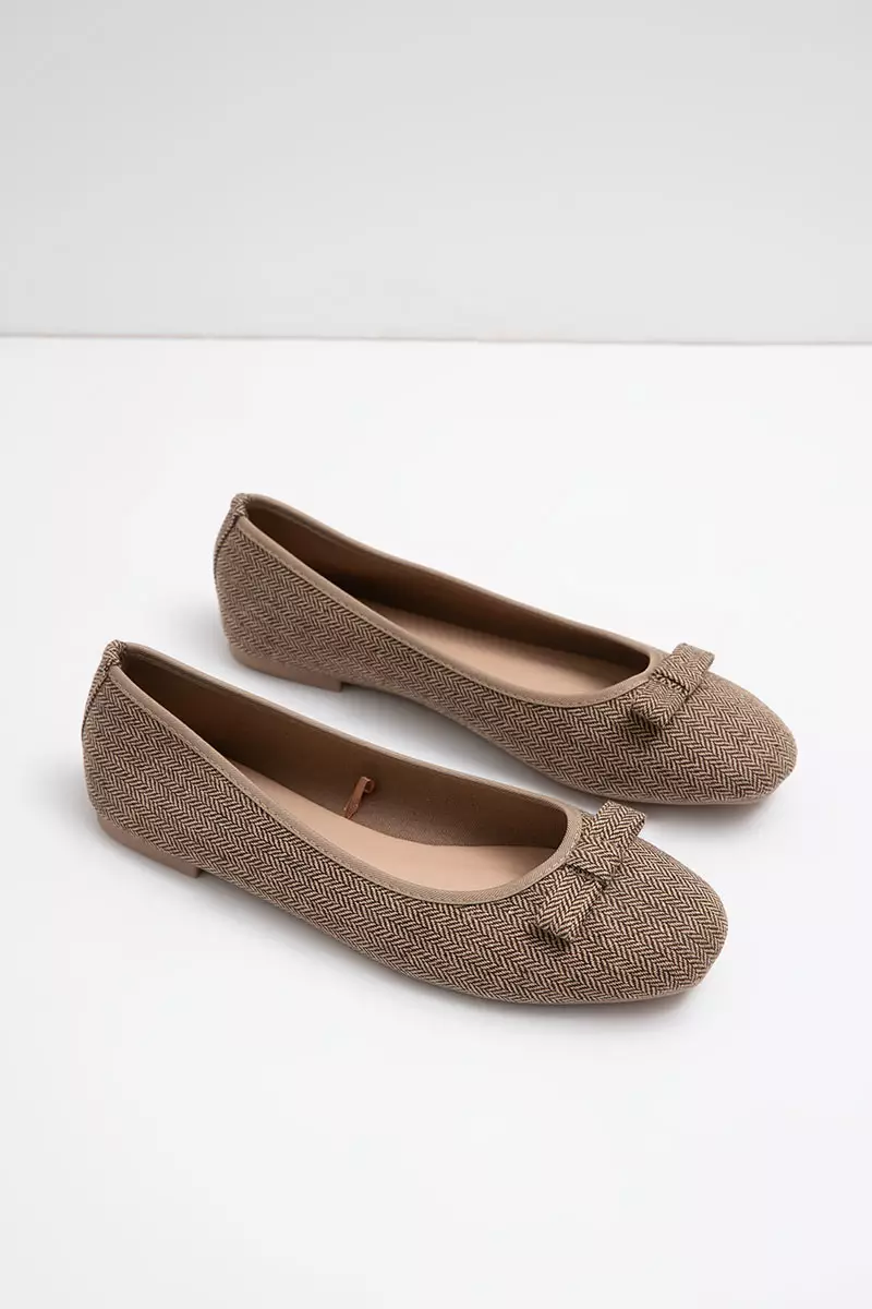Sofia Fralia Basic Flat Brown