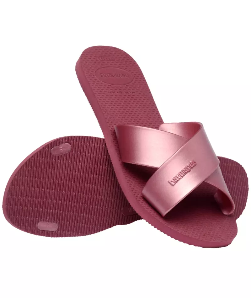 Havaianas Aqua Metallic Amaranth - Sandal Wanita
