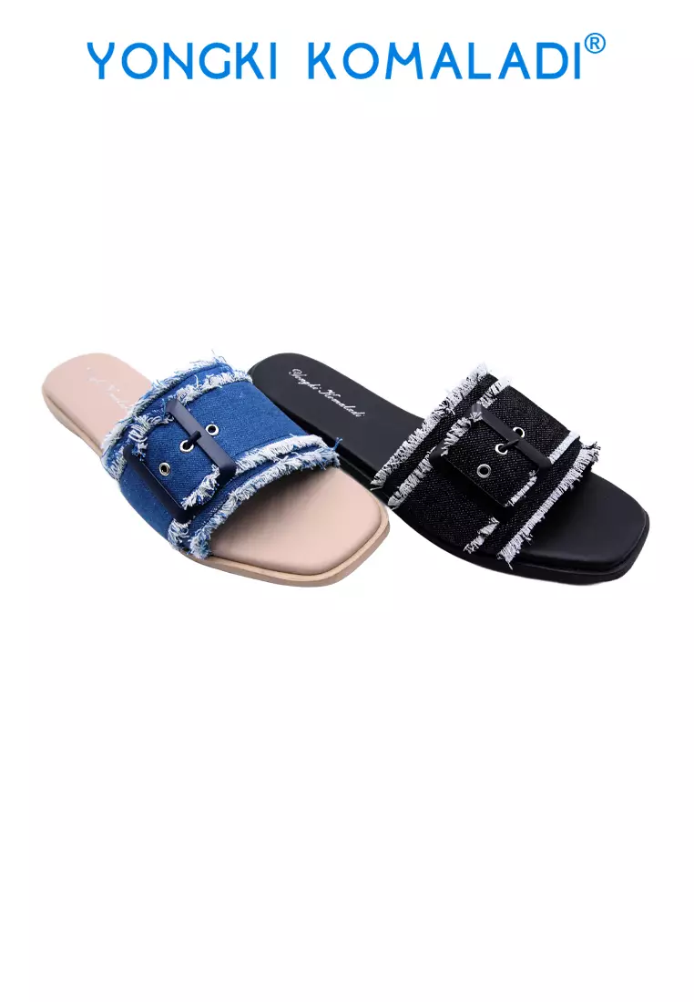 YONGKI KOMALADI DANELA SANDAL OL-AR47718-BE BIRU MUDA