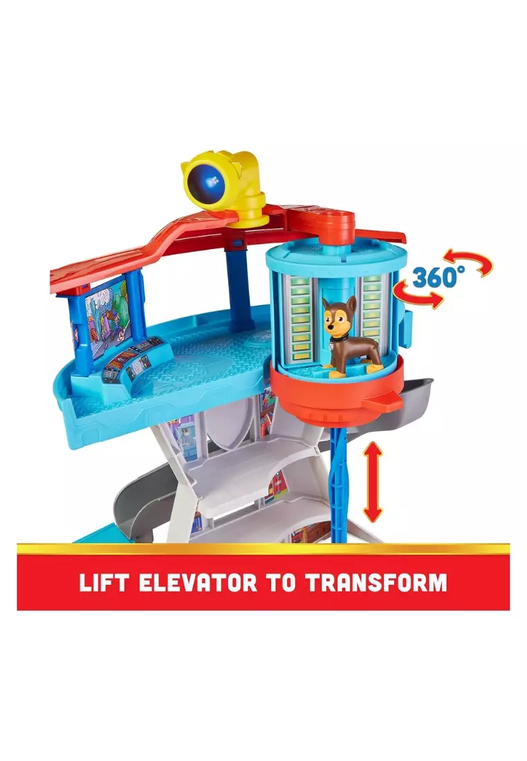 Paw Patrol Lookout Tower Playset with Toy Car Launcher