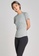 SKULLPIG grey Air Fresh Melange T-Shirt Quick-drying Running Fitness Yoga Hiking 93FAFAAC11DA47GS_1