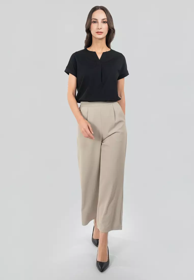Polo Haus - Women’s Wide Leg Pants WBLP005