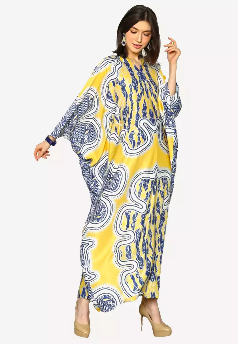 Kanzi Exclusive Long Sleeve Batik Yellow