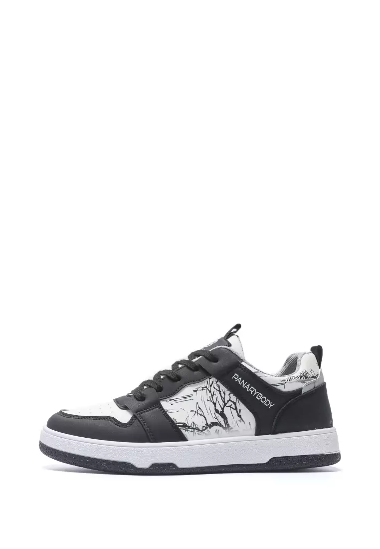 Sepatu Travel Pria Sneakers Cowok Motif Ranting QN3303