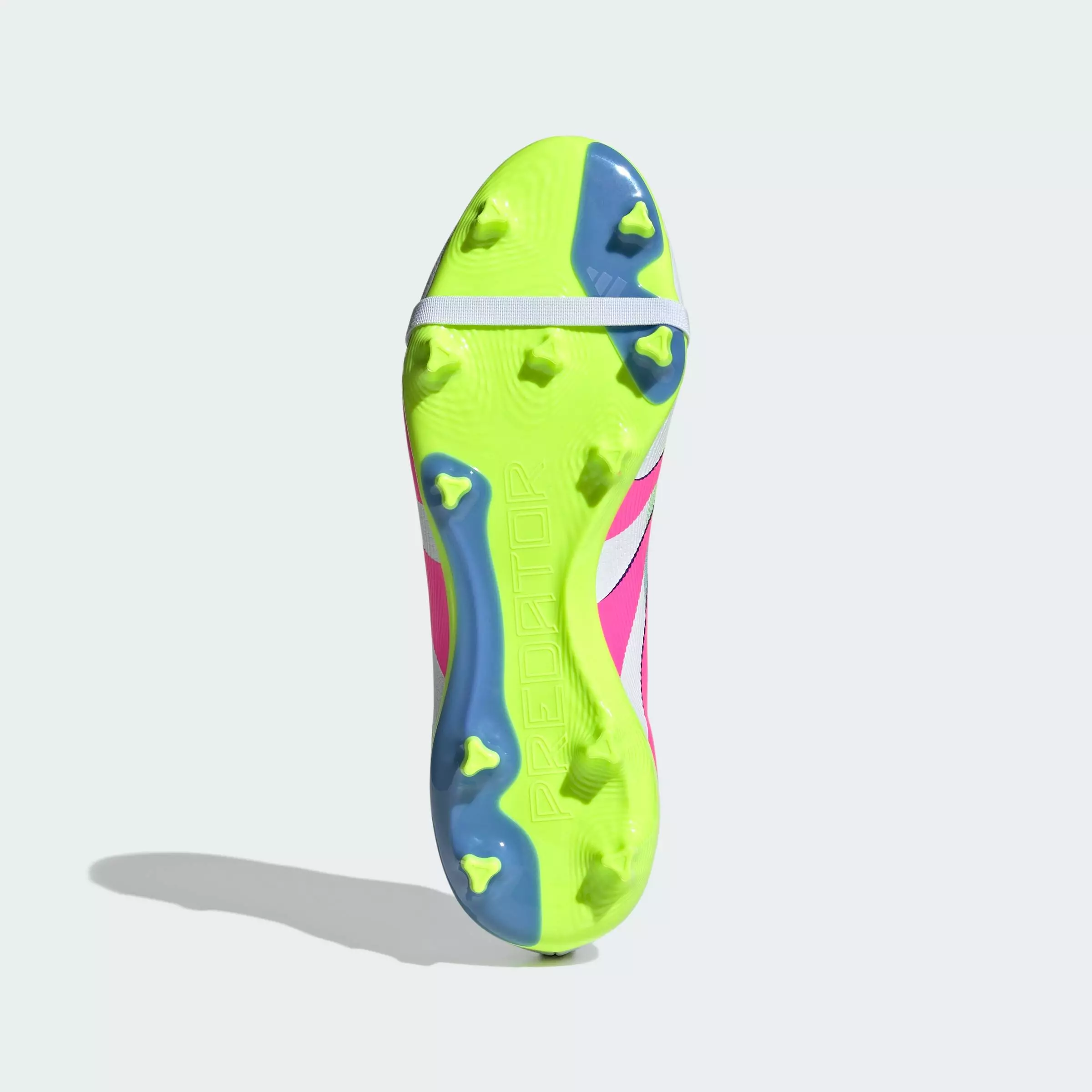 Football Predator League Fold-Over Tongue Firm/Multi-Ground Boots Unisex White ID1320