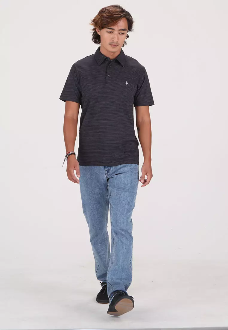 MPL PRESTON SHORT SLEEVE POLO BLACK