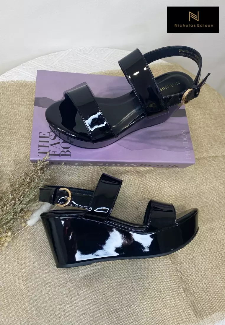 Wedge Aiza Black