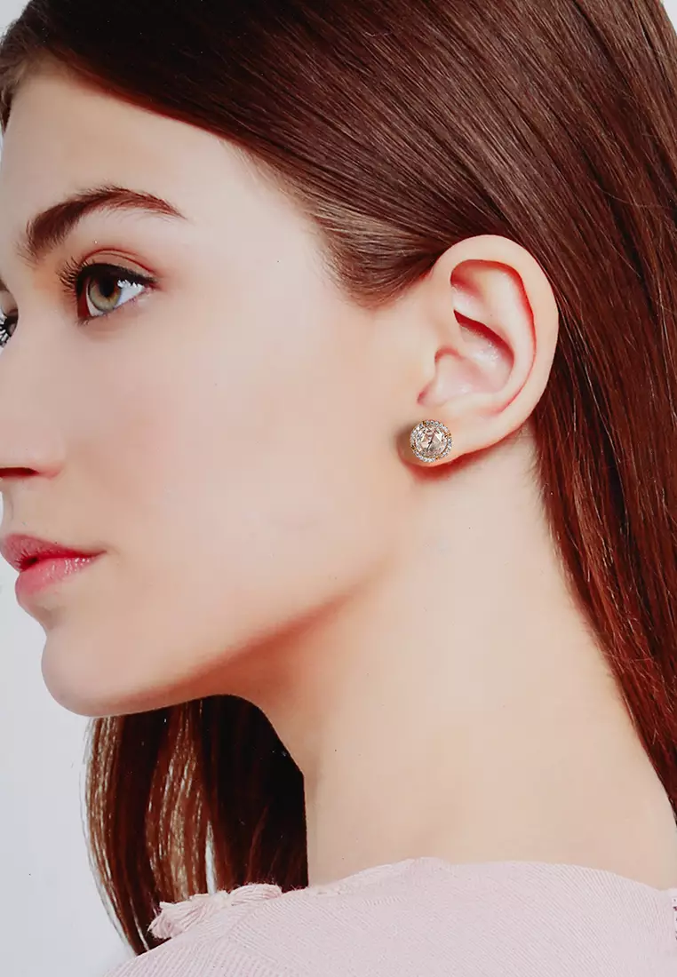 That Sparkle Pavé Round Large Studs