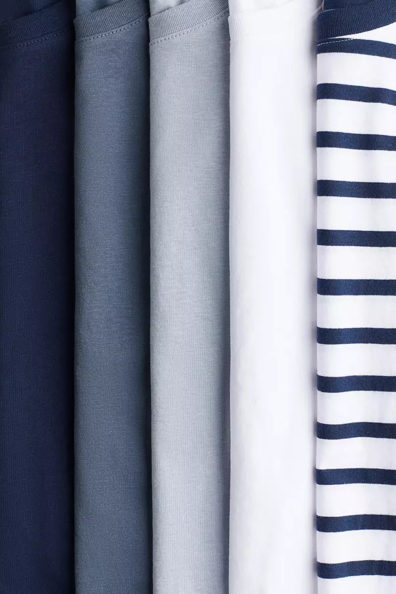 5-pack jersey tops