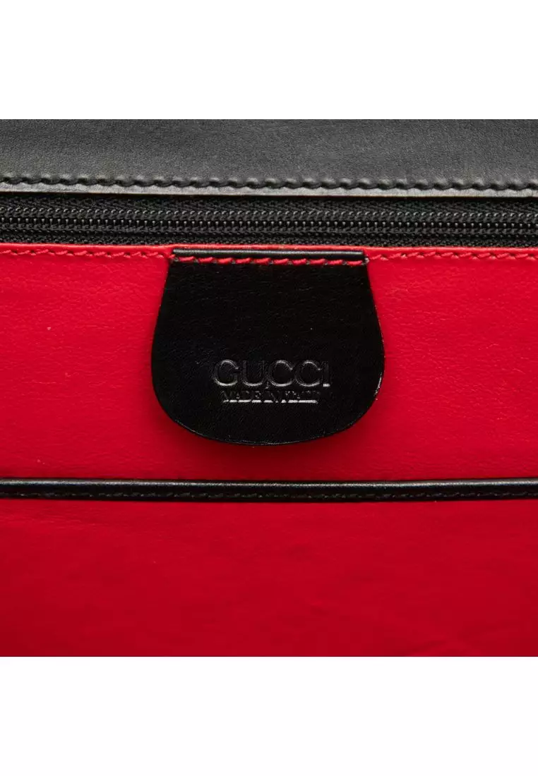 Pre-Loved Gucci Calfskin Bamboo Night
