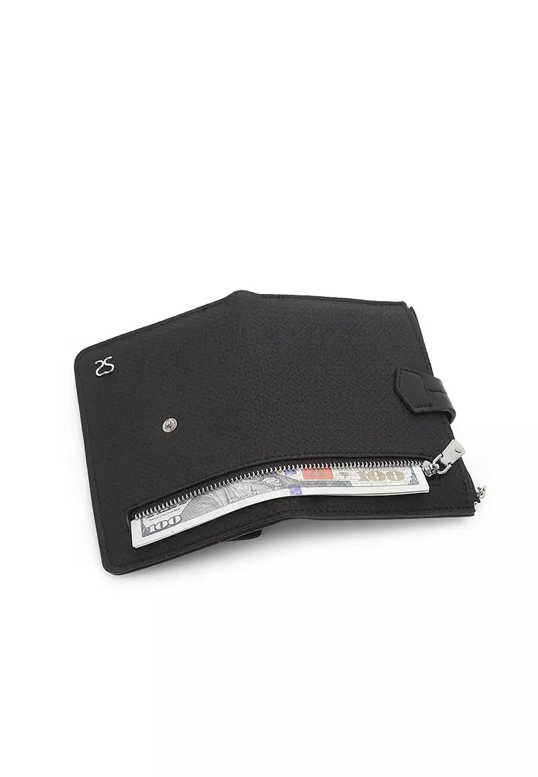 Women's Short Wallet / Purse - Black
