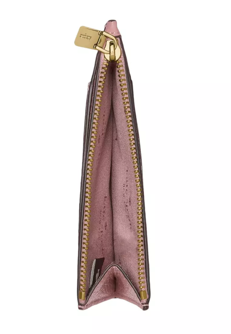 Kayla Large Slim Cardholder - Dusk Rose