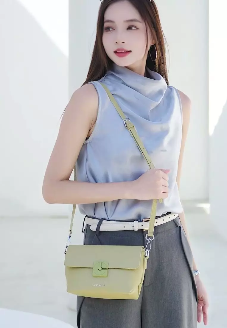 Women's Sling Bag / Crossbody Bag / Shoulder Bag (Tas Selempang Wanita / Tas Bahu Wanita) - Hijau