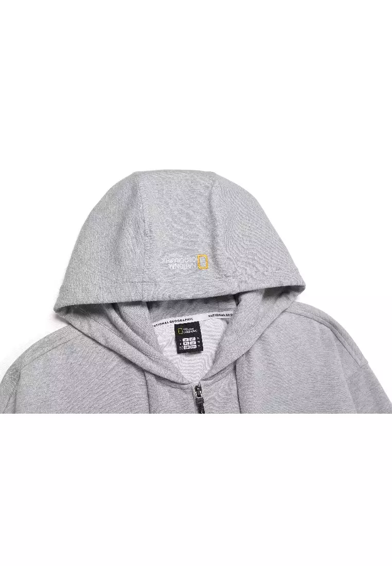 男女同款輕盈針織運動拉鍊外套