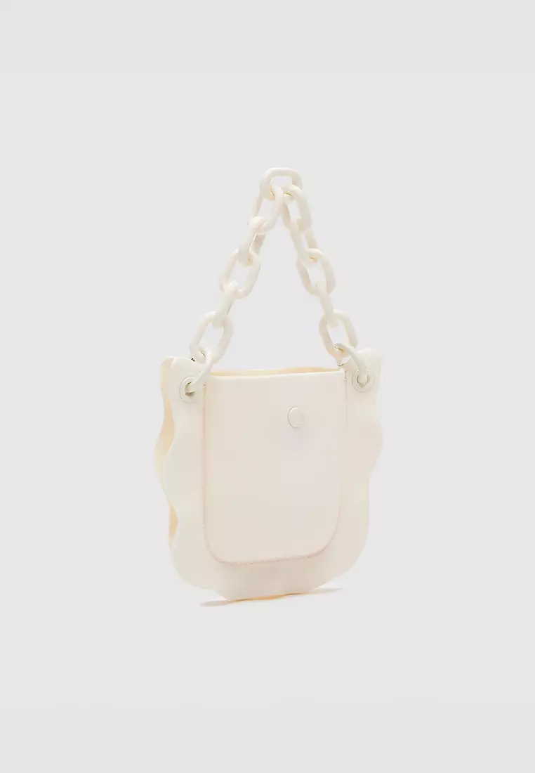 Chain trim hot sale crossbody bag