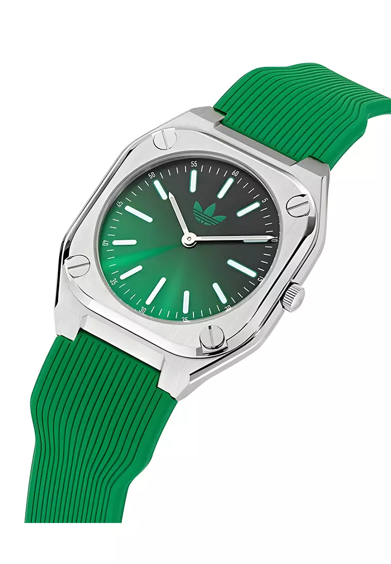 Adidas Gents Watch City Tech Thin - Jam Tangan Analog Unisex - Stainless Steel Case - AOFH24505