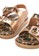 Mini Melissa gold Wide Sandal Ii Bb 9A065KS5E6785DGS_2