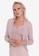 Trendyol pink Knitted Cardigan and Top Set 6773DAA2F853D5GS_1