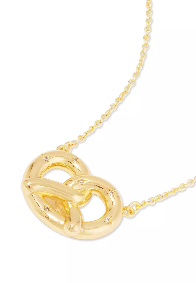 Pretzel Necklace