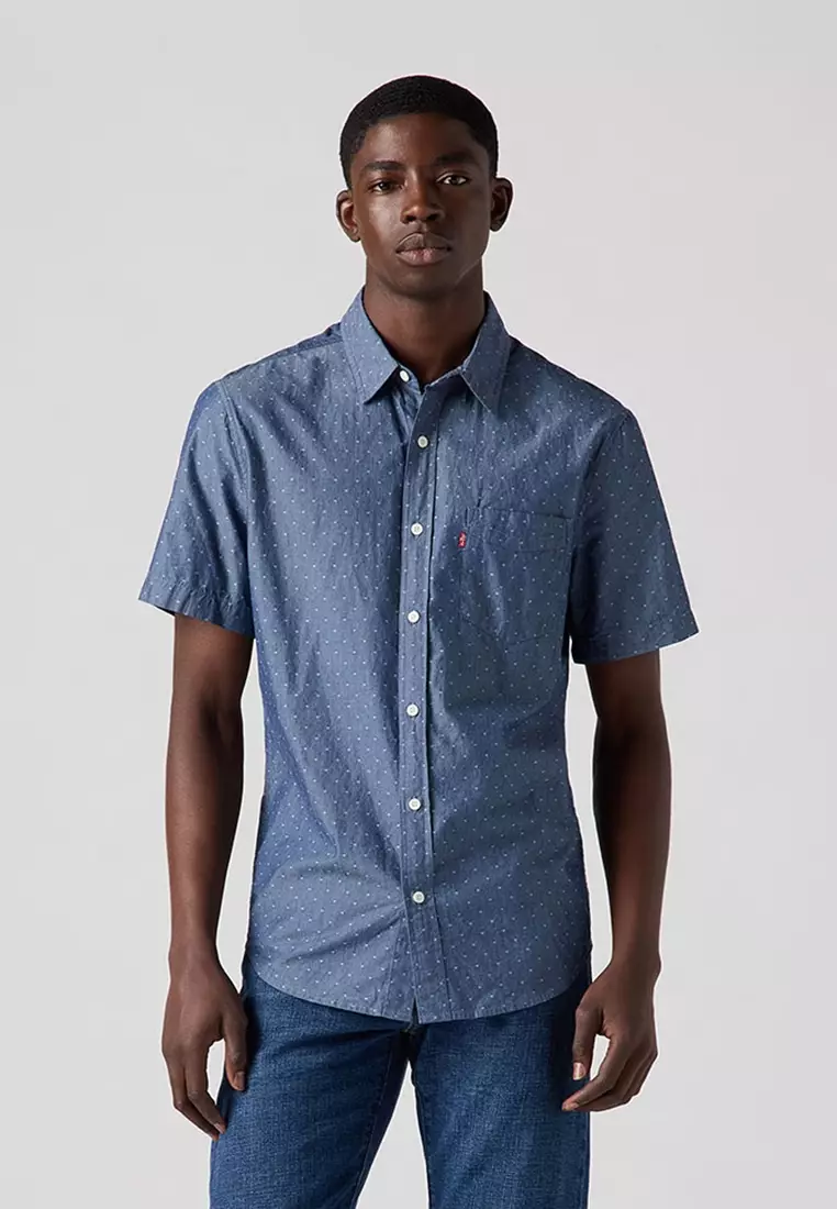 Men's Short-Sleeve Classic Standard Fit Shirt 86627-0269