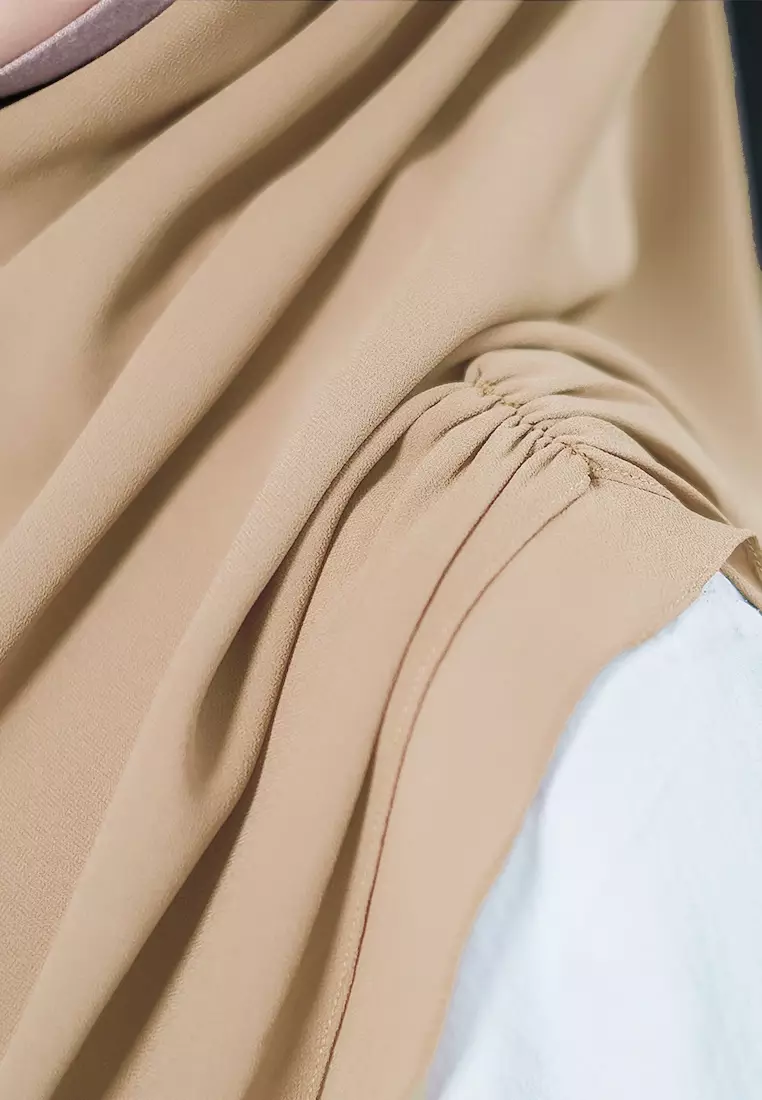 HIJAB INSTAN IRISH - WALLNUT