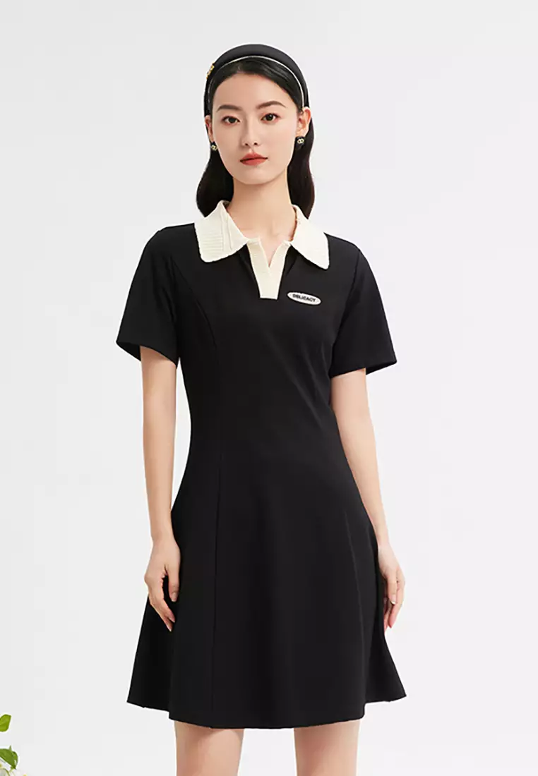 Buy Hopeshow Classic Polo T-Shirt Dress 2026 Online | ZALORA