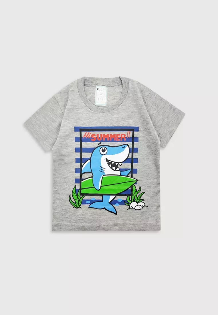 Wakakids Setelan Bayi Anak Laki Laki Hi Summer Sark 3292 Navy