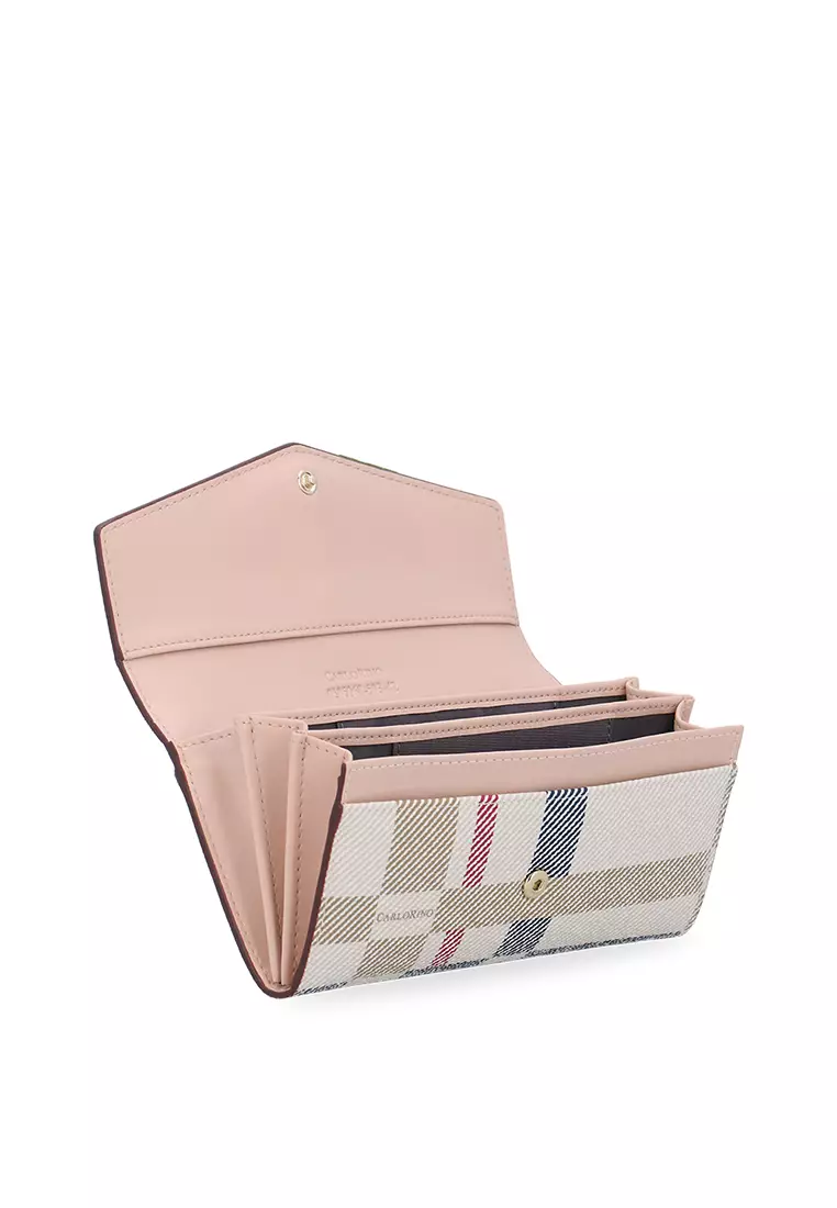 CR Windsor 2-Fold Wallet - Medium Beige