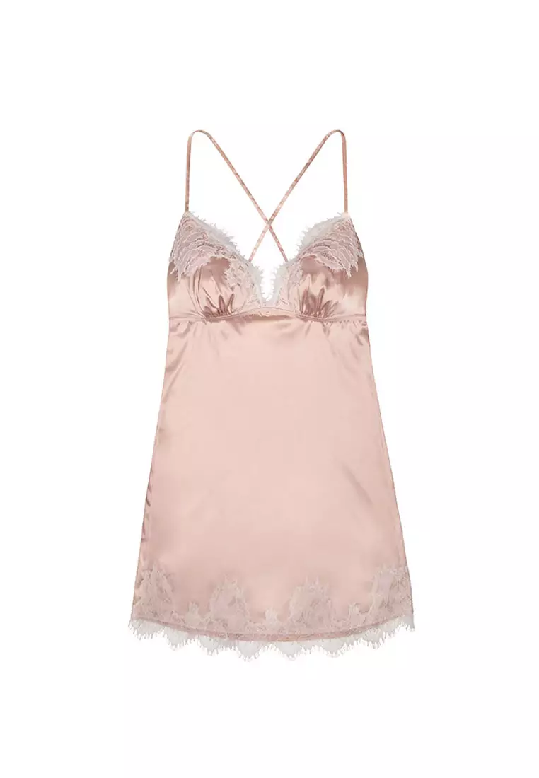 DORINA FIESTA Satin Lace Slip Night Dress 2024 | Buy DORINA Online ...