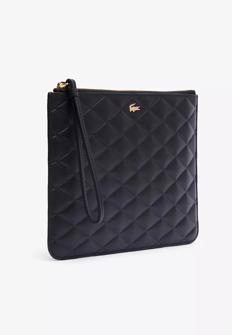 Crocodelle Leather Clutch