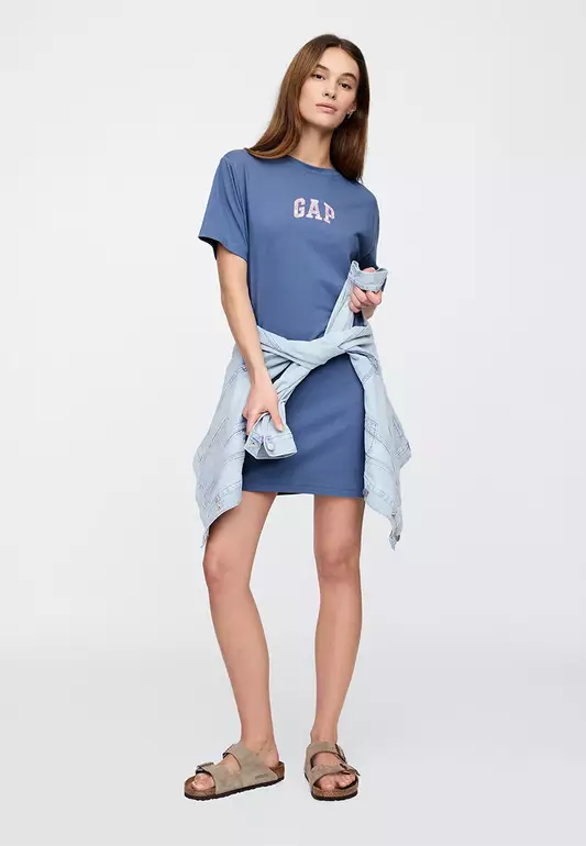 Relaxed Gap Logo T-Shirt Dress