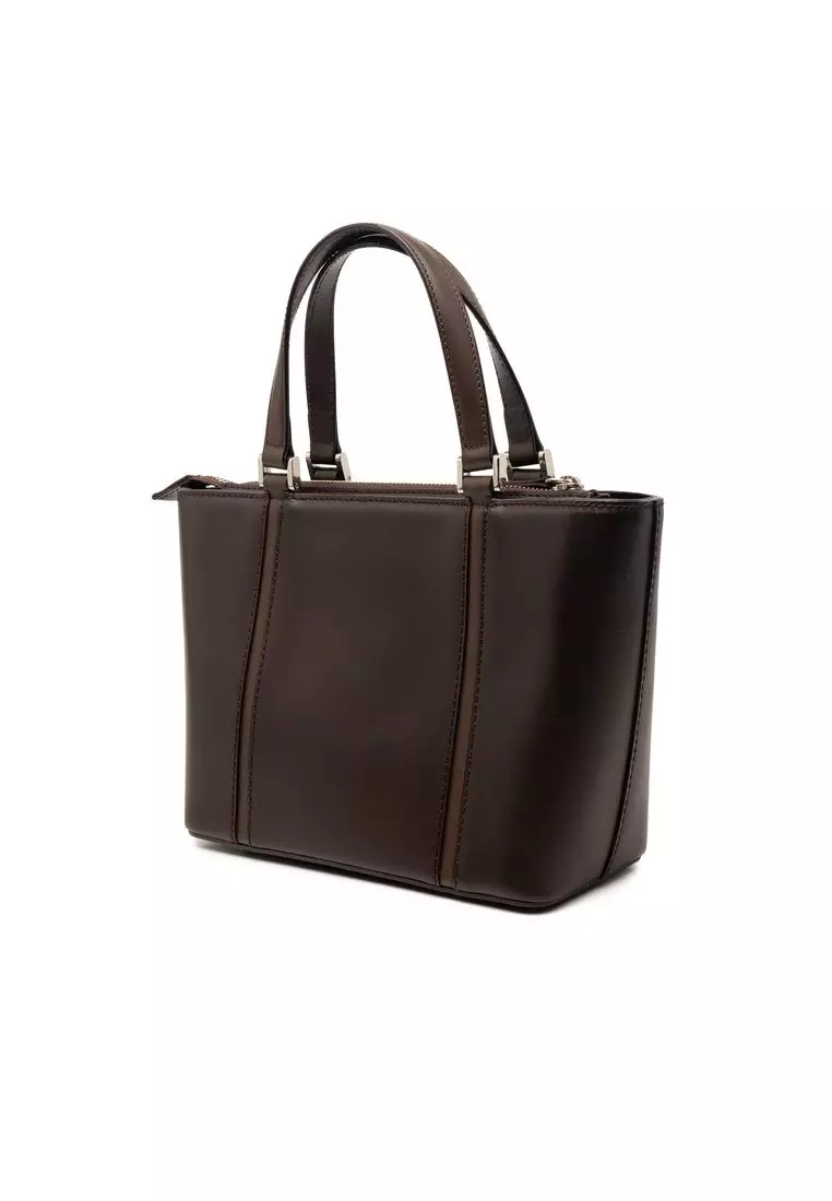 Pre-Loved Burberry Leather Handbag