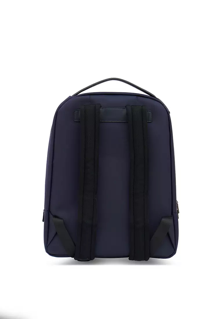 Backpack Tas Ransel Pria Kulit Gino Mariani Greyson Navy