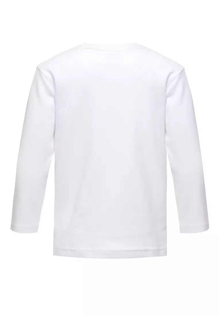 Qna Boy Arelian T-Shirt Panjang anak Putih