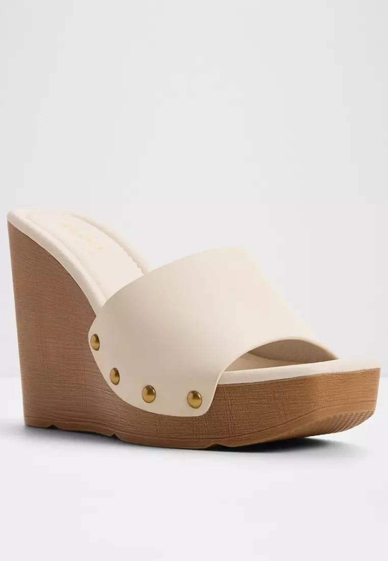 Grounded Wedge Sandals