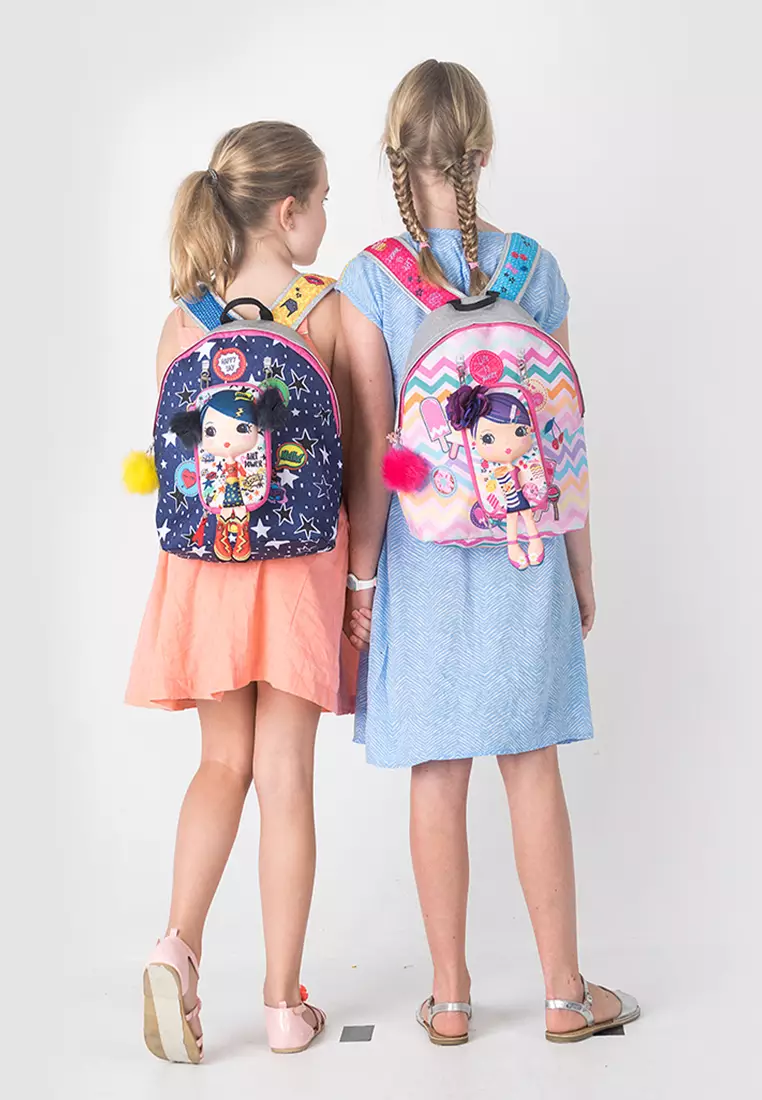 Tiny Treasure Backpack Combo - Pop Hero Girl - Tas Anak