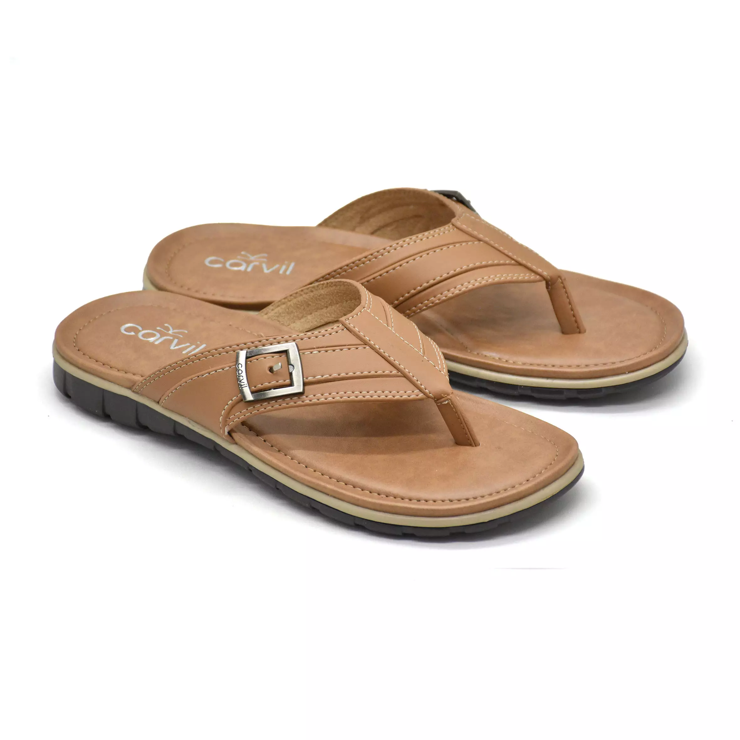 Carvil Sandal Pria Roma-01 M Stone