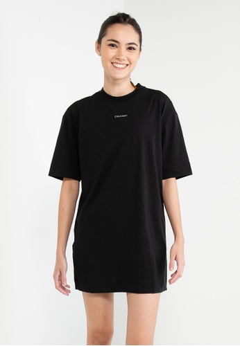 Buy Calvin Klein Relaxed Tshirt Dress 2023 Online | ZALORA Singapore