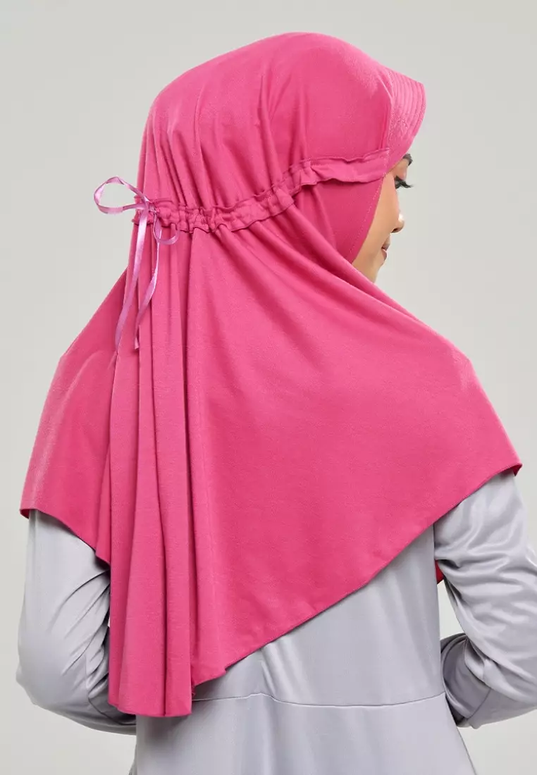 Rabbani - Kerudung Sekolah Instan Innova Lx KAA L - Crimson