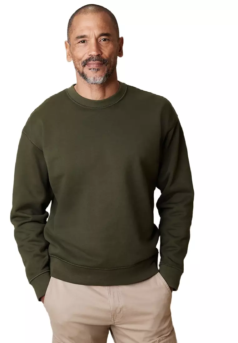 Banana republic french terry sweatshirt clearance
