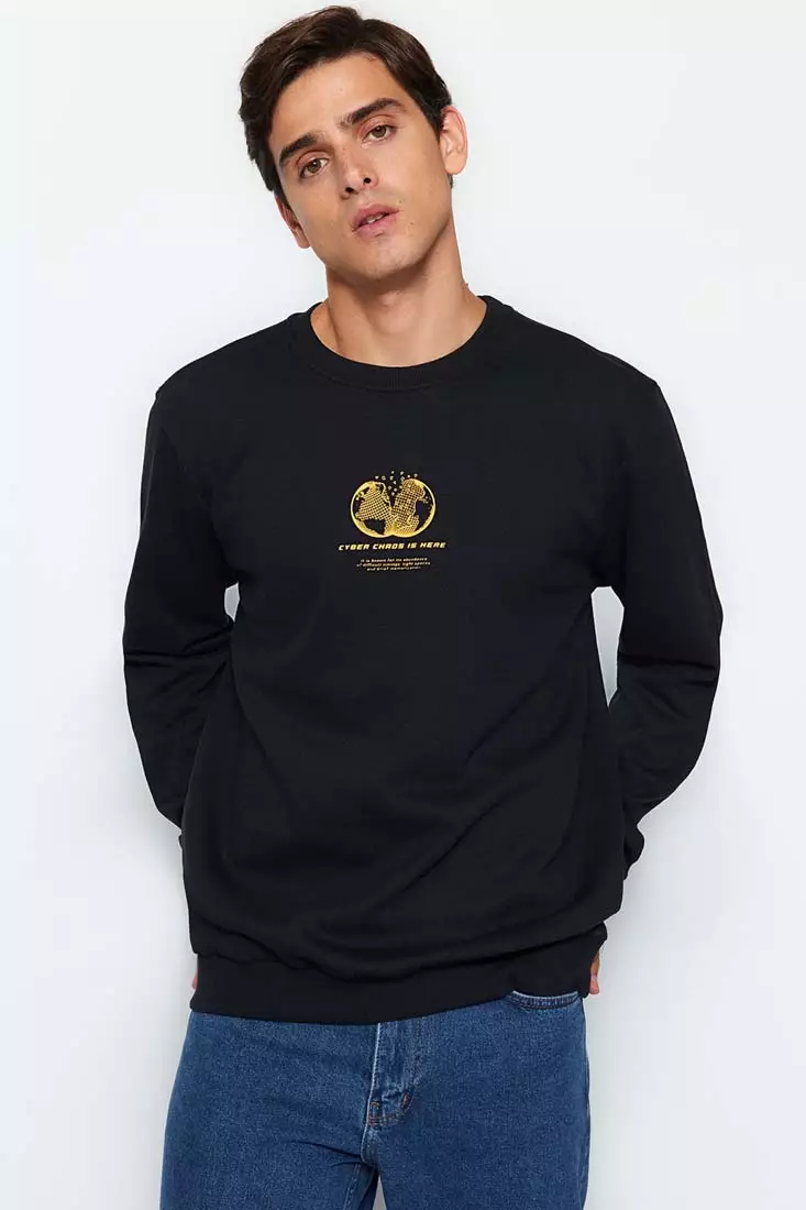 Buy Trendyol Regular Fit Fleece Sweatshirt 2024 Online